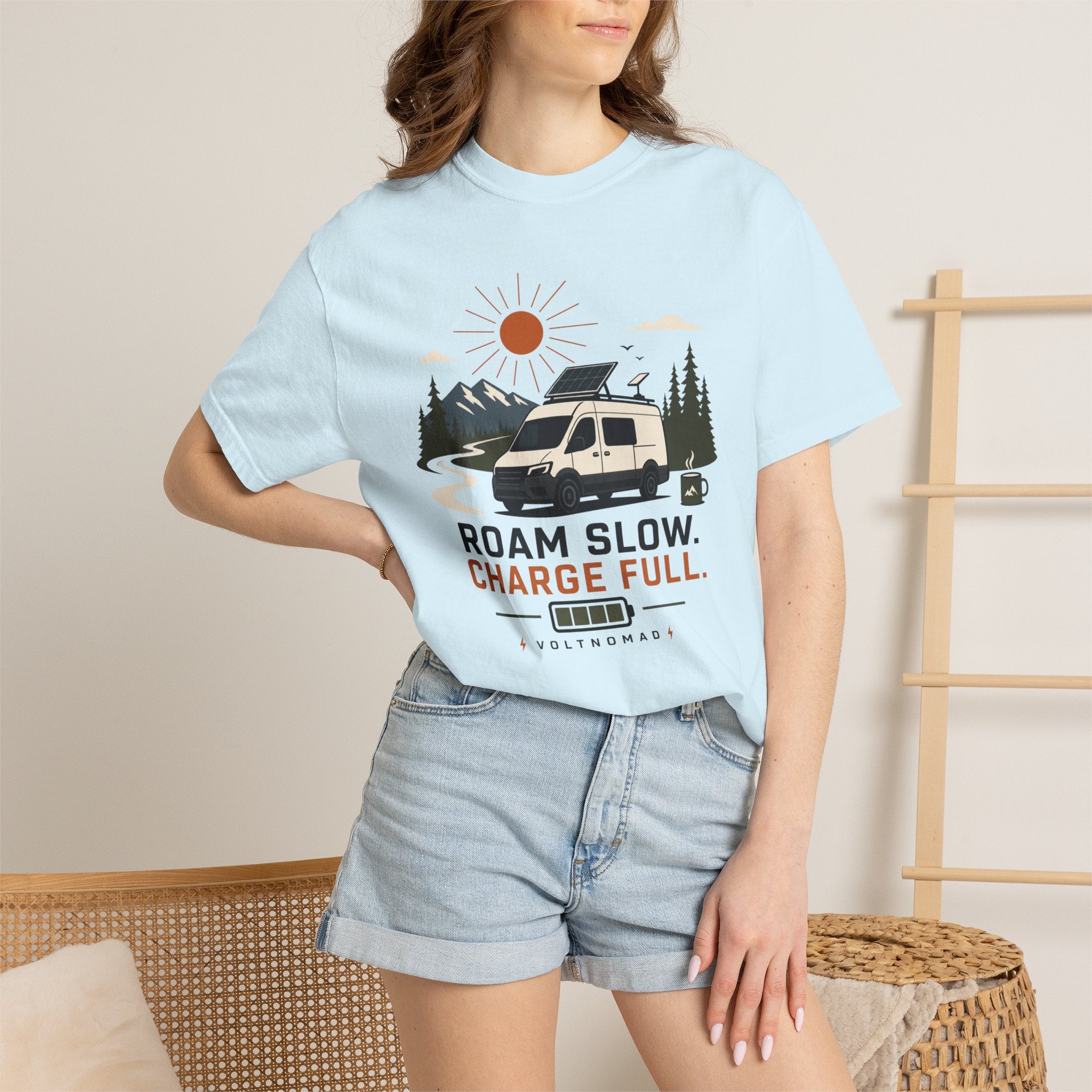 Roam Slow Charge Full - T-Shirt