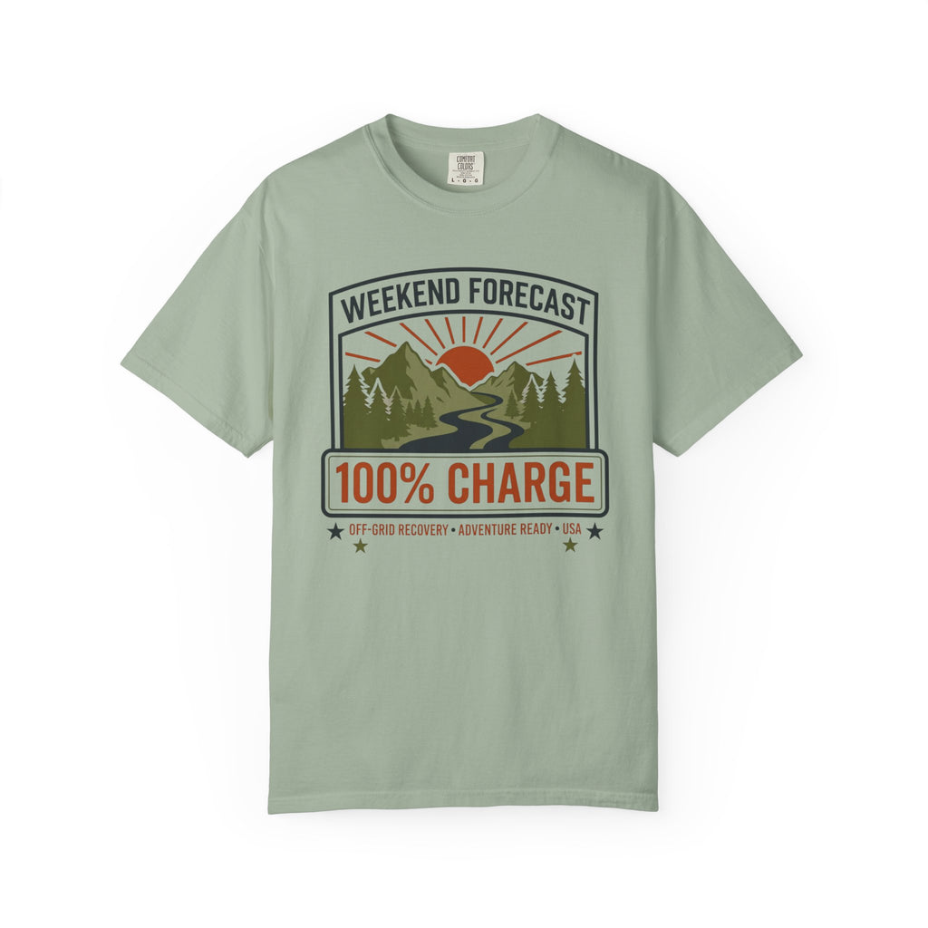 Weekend Forecast 100 Percent Charge - T-Shirt