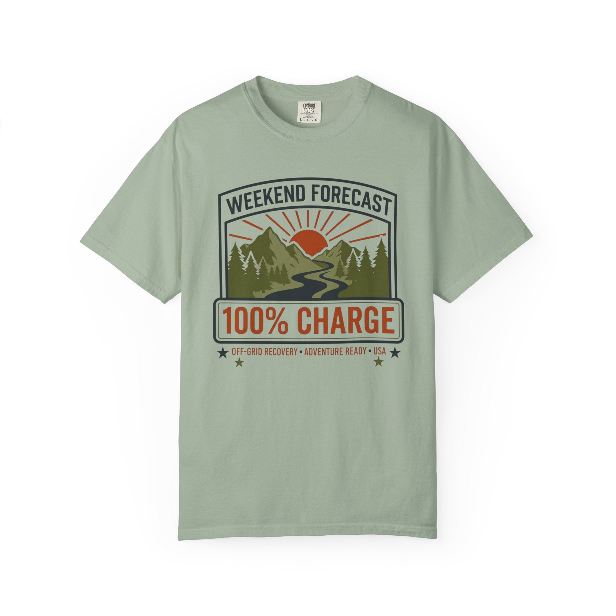 Weekend Forecast 100 Percent Charge - T-Shirt