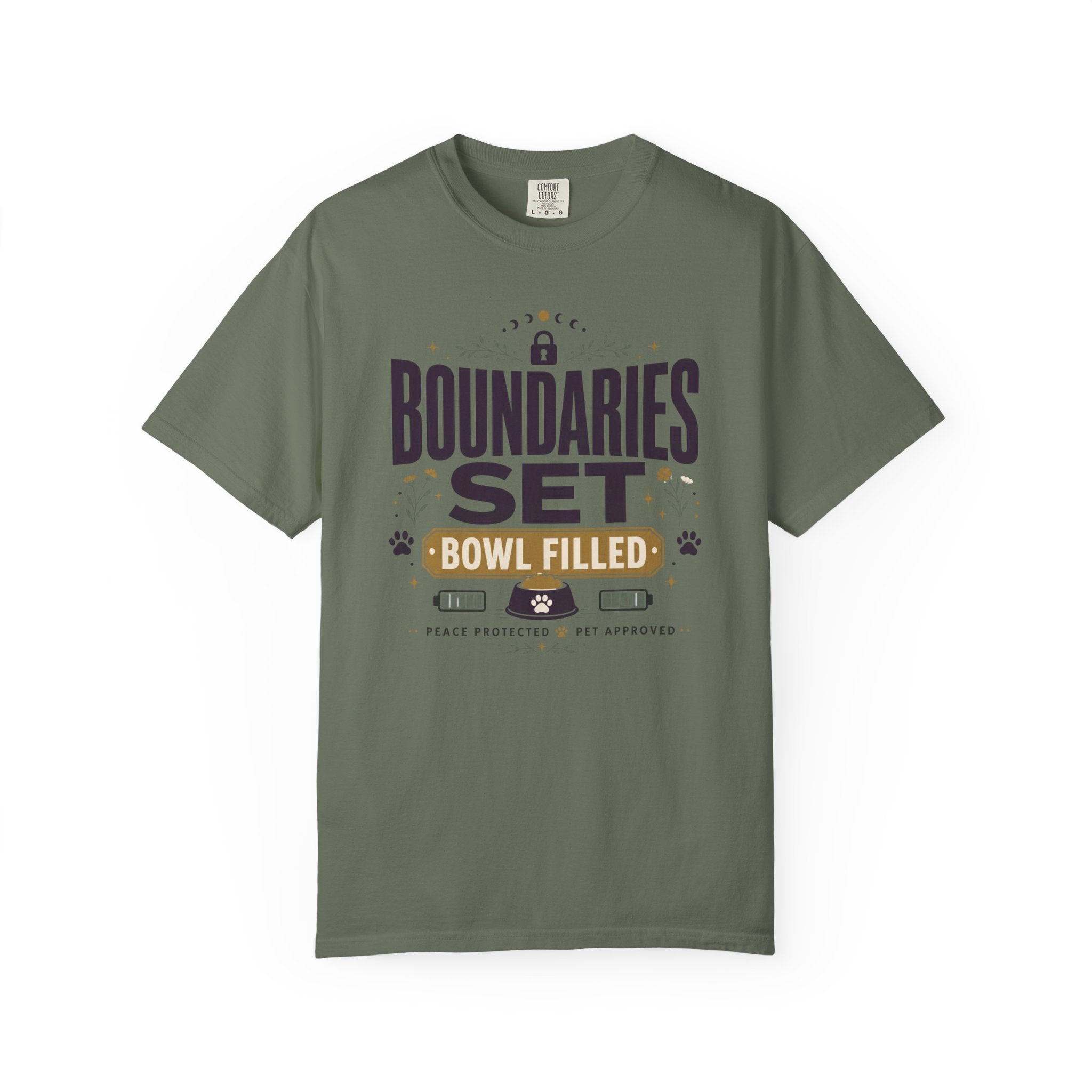 Boundaries Set Bowl Filled - T-Shirt
