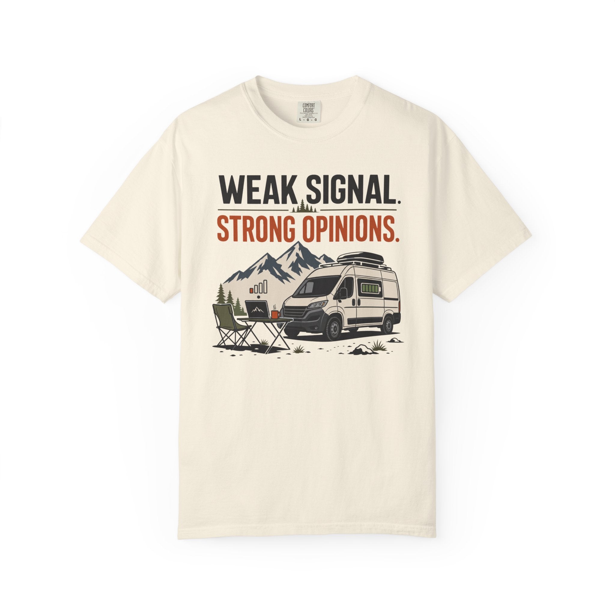 Weak Signal Strong Opinions - T-Shirt