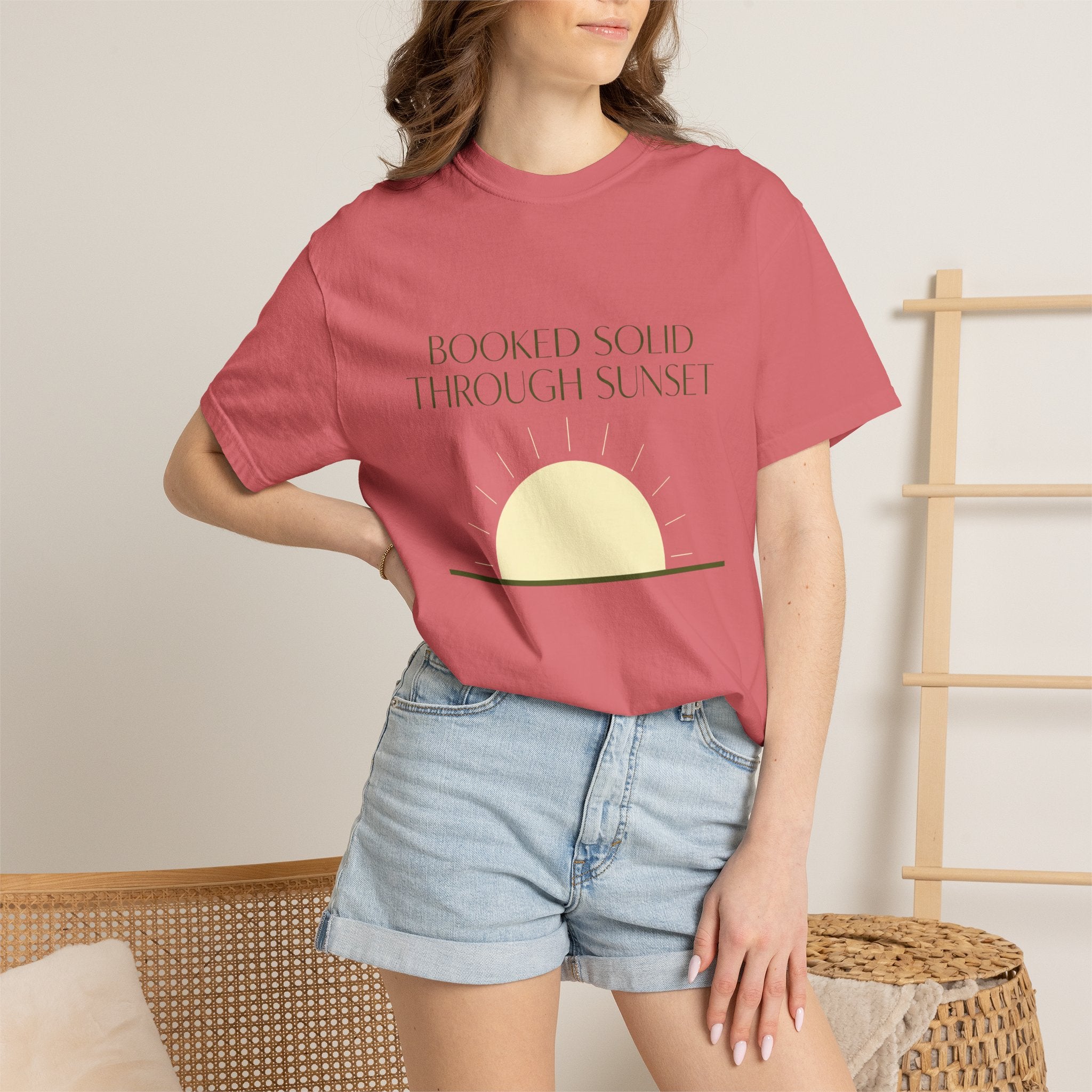 Booked Solid Through Sunset - T-Shirt