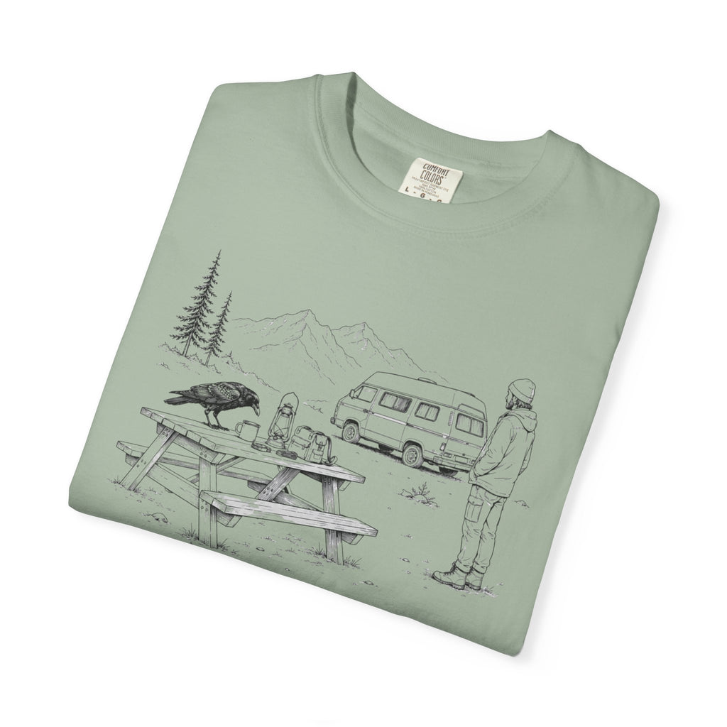 Camp Coffee Raven - T-Shirt