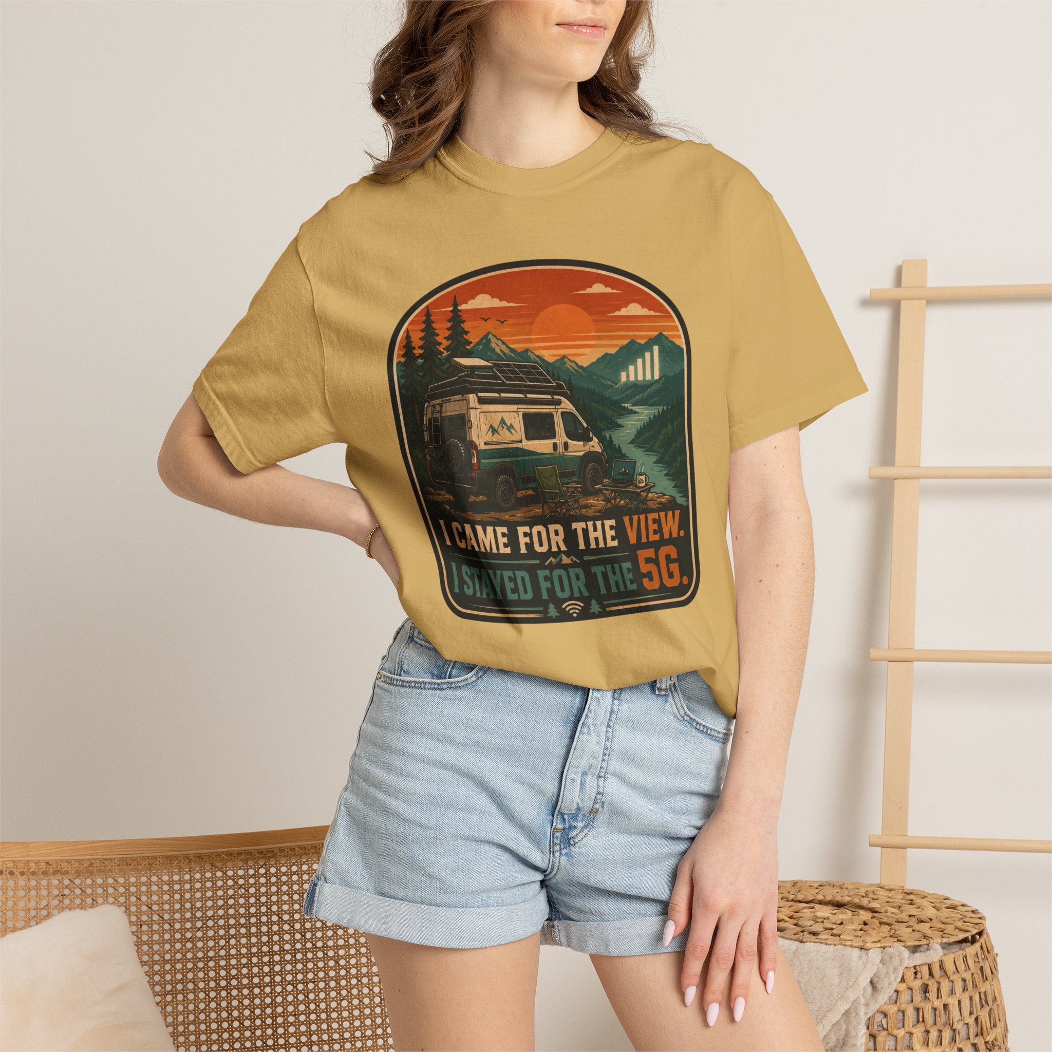 I Came For The View I Stayed 5G - T-Shirt
