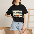 The Open Road Never Calls Meetings - T-Shirt