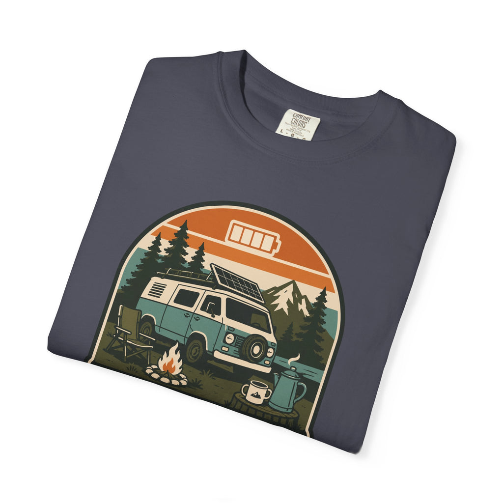 Powered By Coffee and Campgrounds - T-Shirt