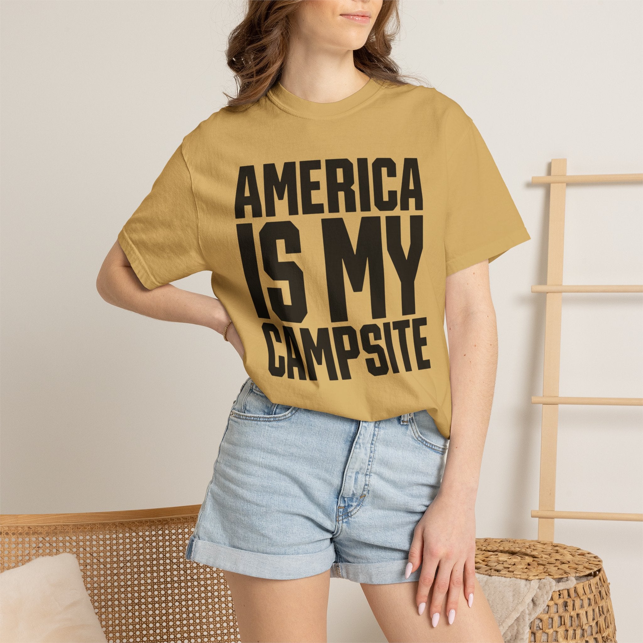 America Is My Campsite - T-Shirt