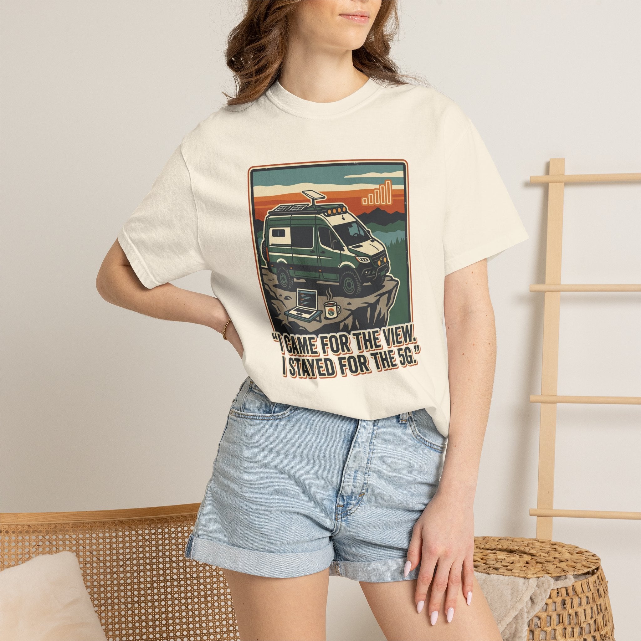 I Came For The View I Stayed 5G - T-Shirt