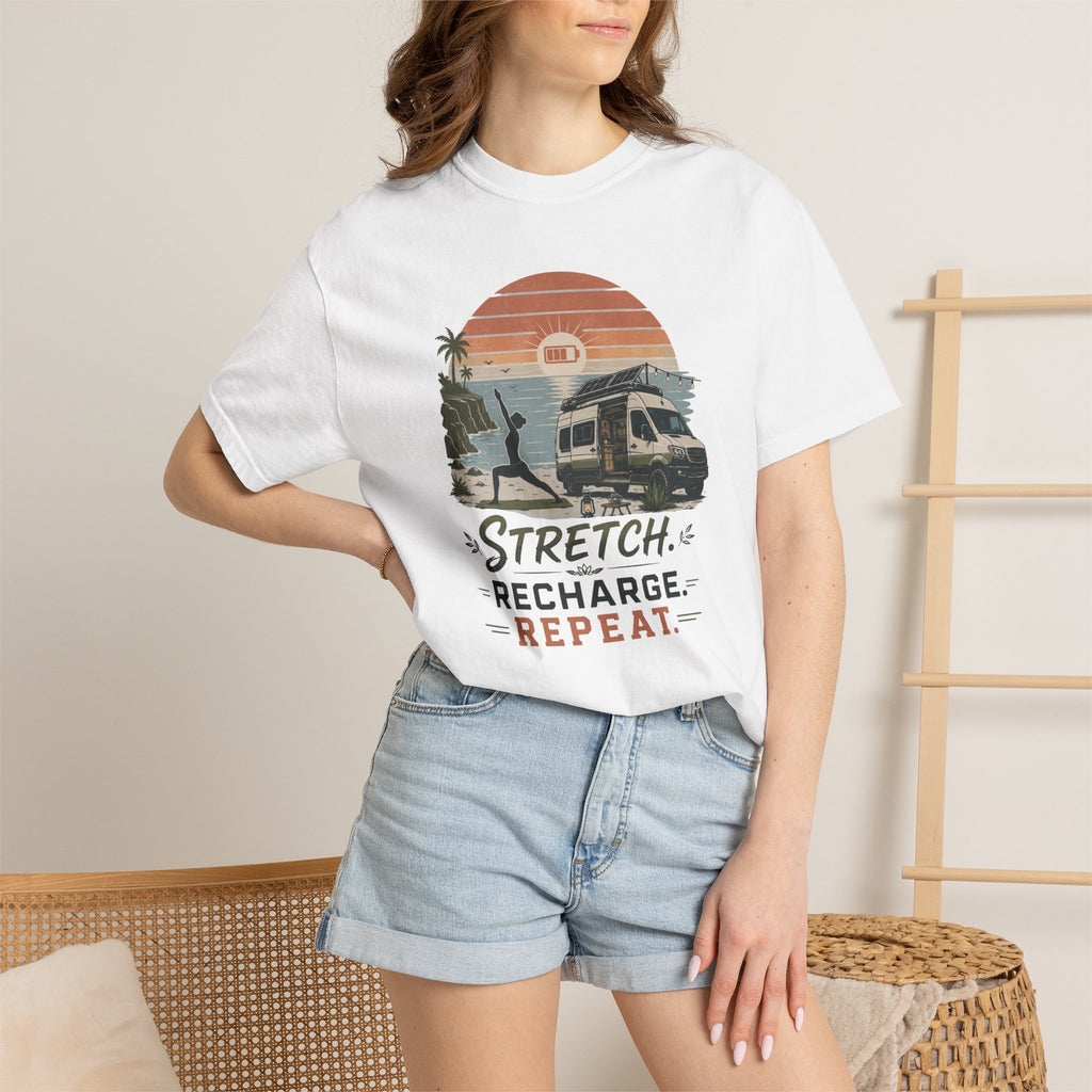 Stretch Recharge Repeat - T-Shirt