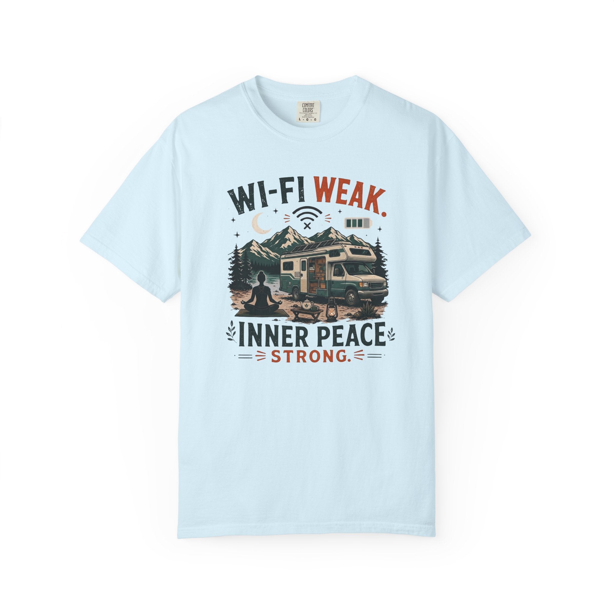 Wi-Fi Weak Inner Peace Strong - T-Shirt