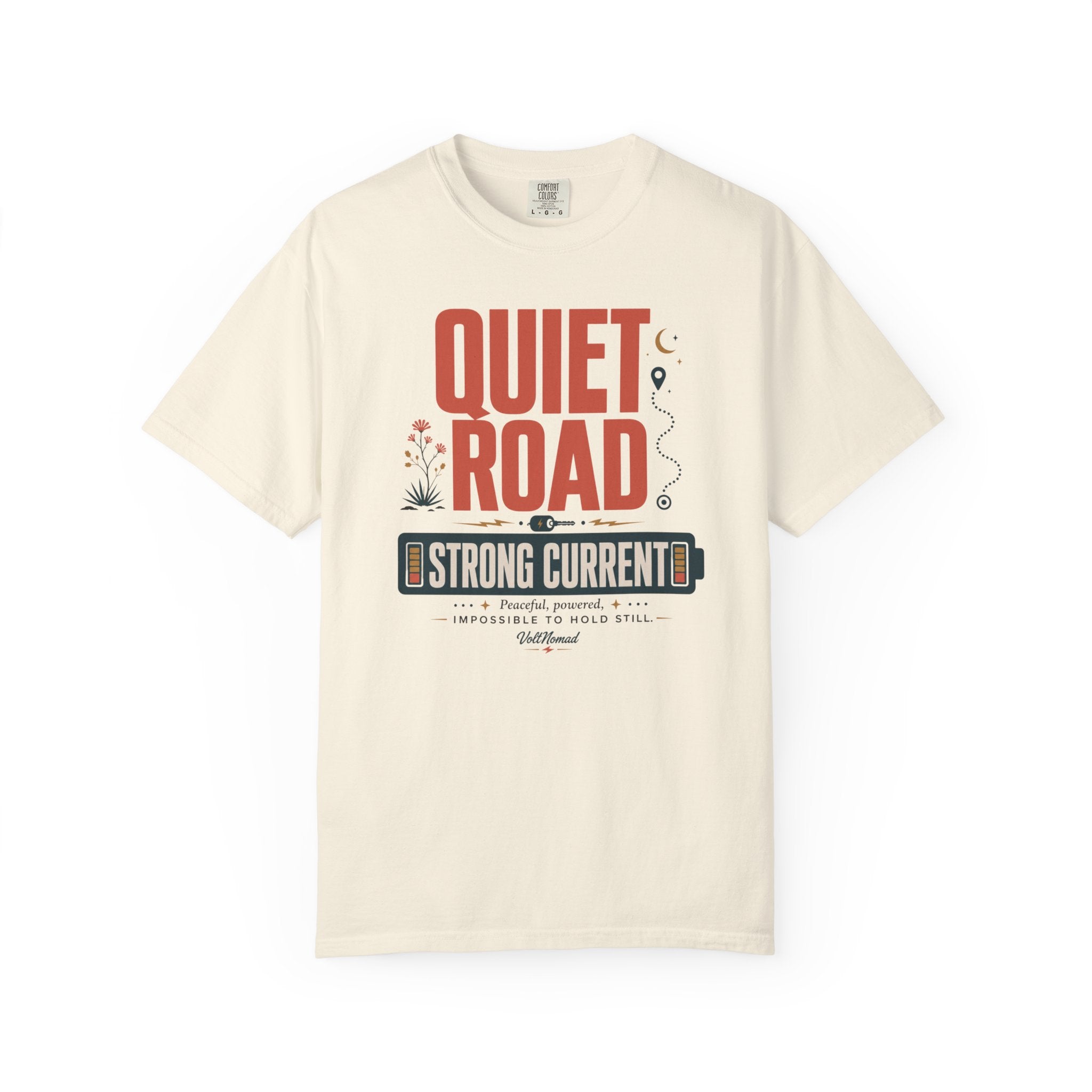 Quiet Road Strong Current - T-Shirt