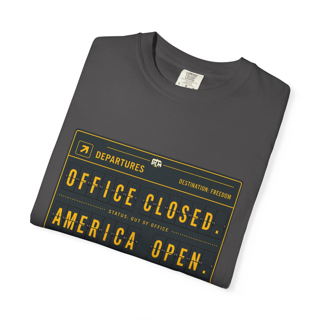 Office Closed America Open - T-Shirt