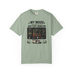 My Mood Depends On The Battery Monitor - T-Shirt