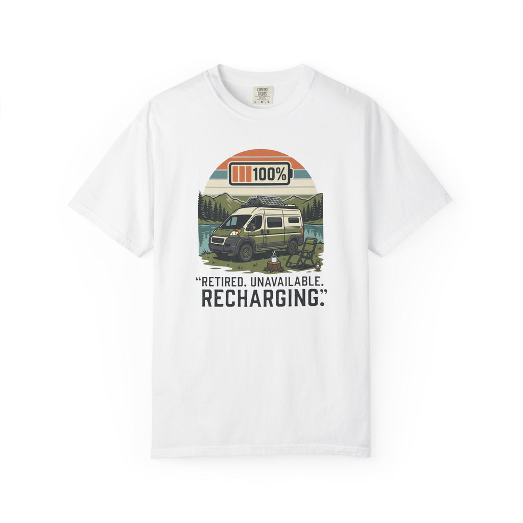 Retired Unavailable Recharging - T-Shirt