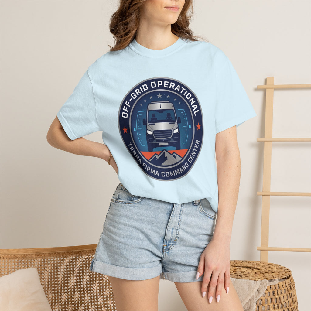 Off-grid Operational Terra Firma Command Center - T-Shirt