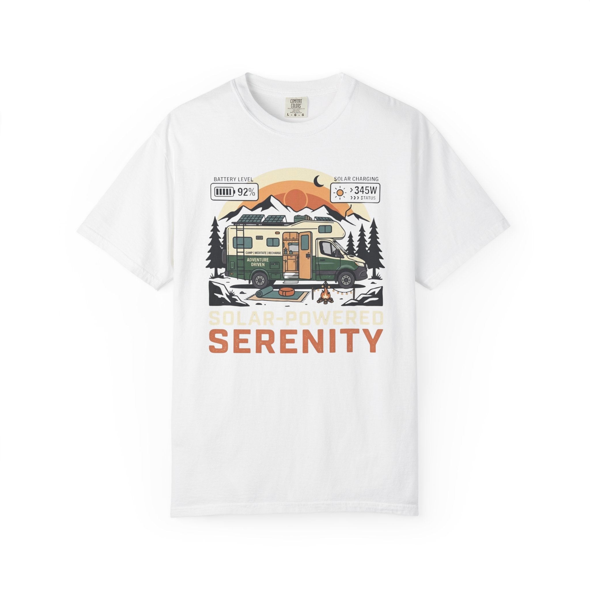 Solar-Powered Serenity - T-Shirt