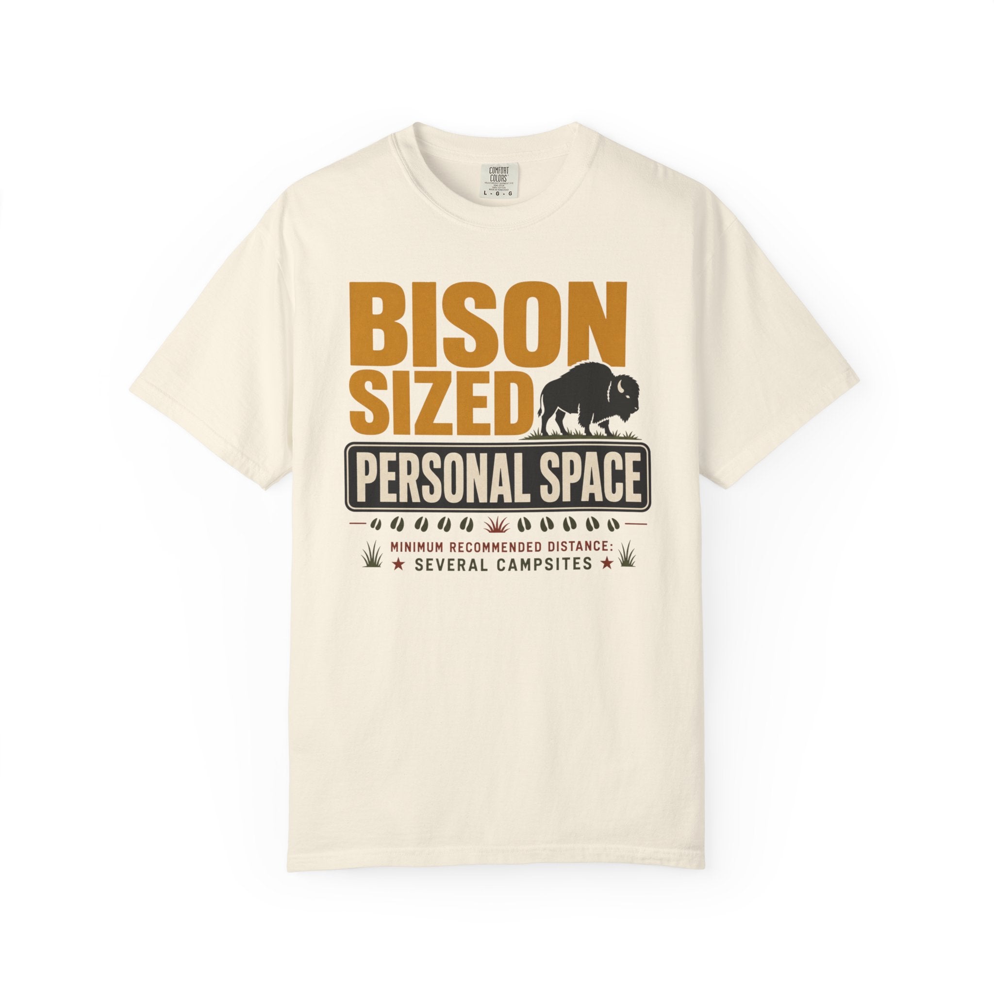 Bison Sized Personal Space - T-Shirt