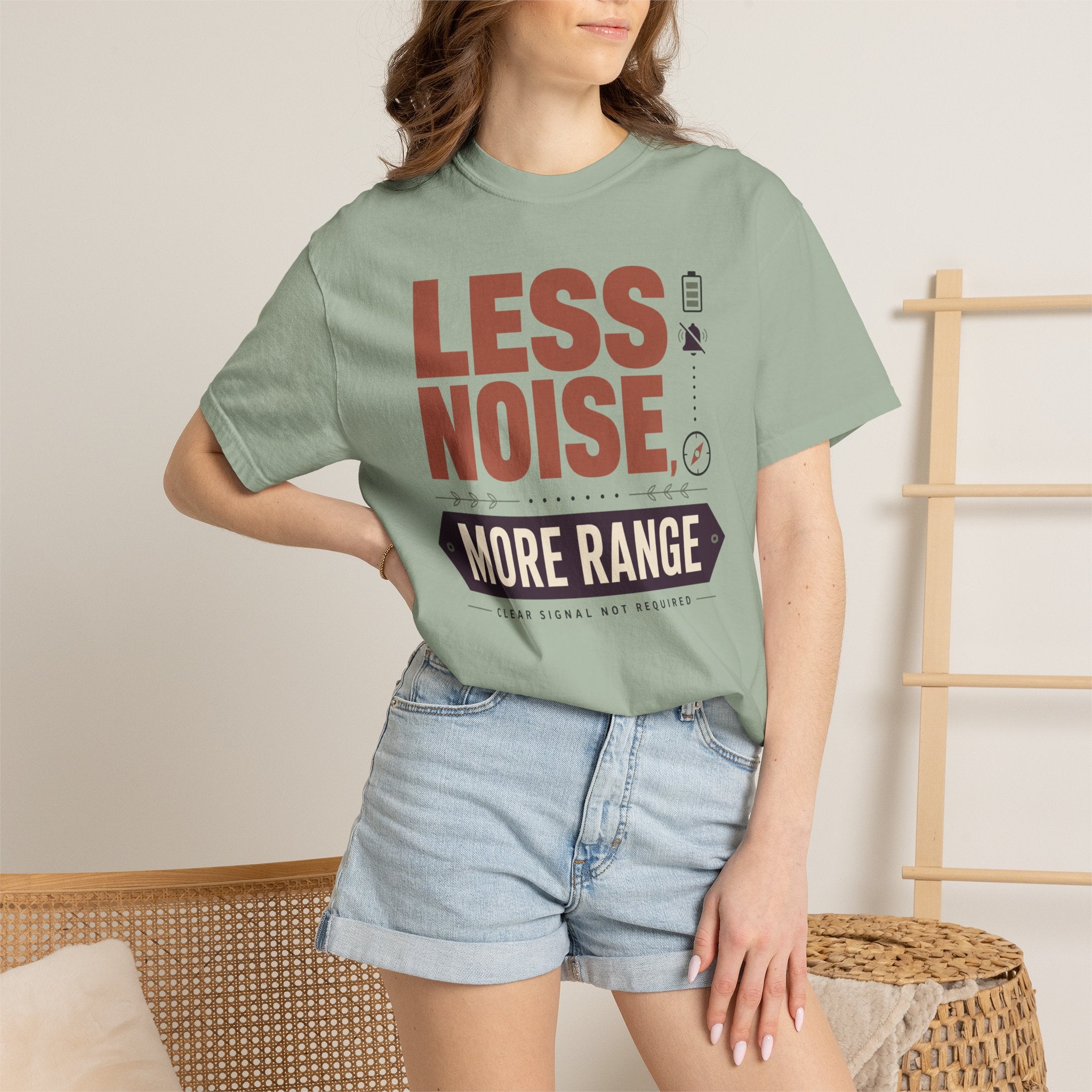 Less Noise More Range - T-Shirt