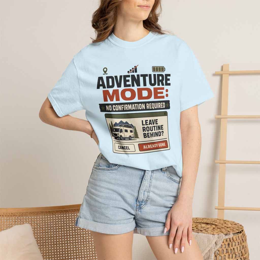 Adventure Mode No Confirmation Required - T-Shirt