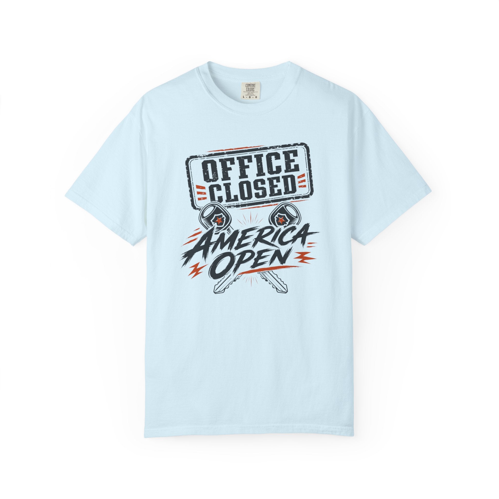 Office Closed America Open - T-Shirt