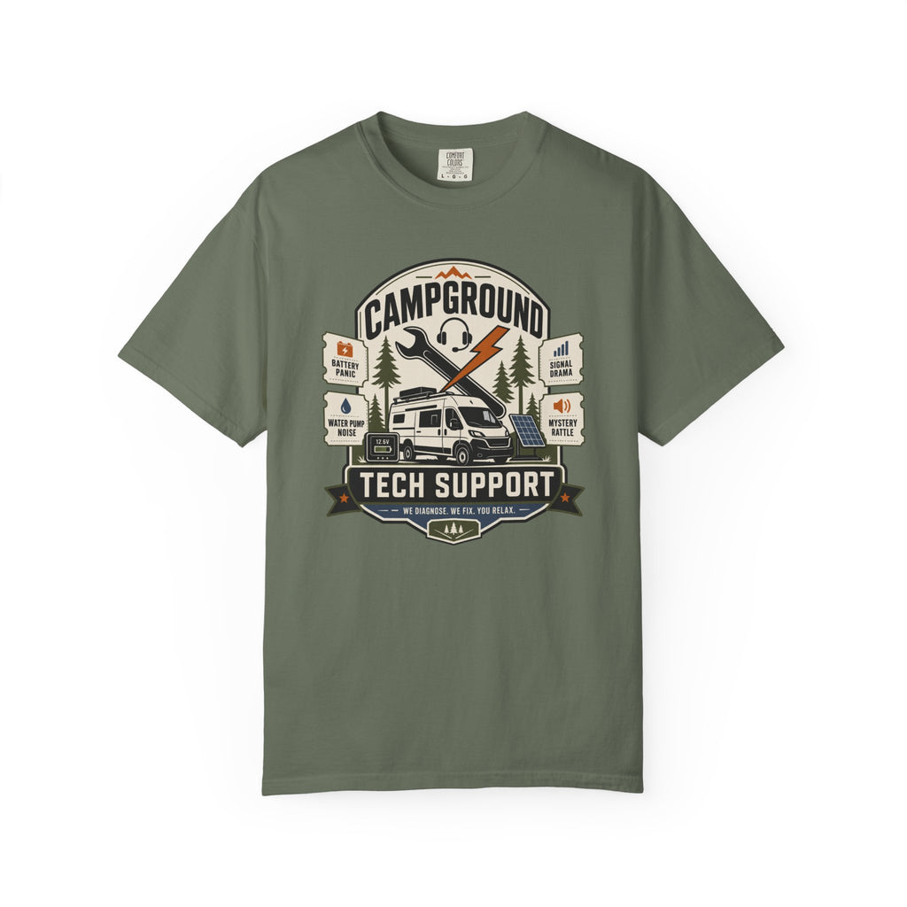 Campground Tech Support - T-Shirt