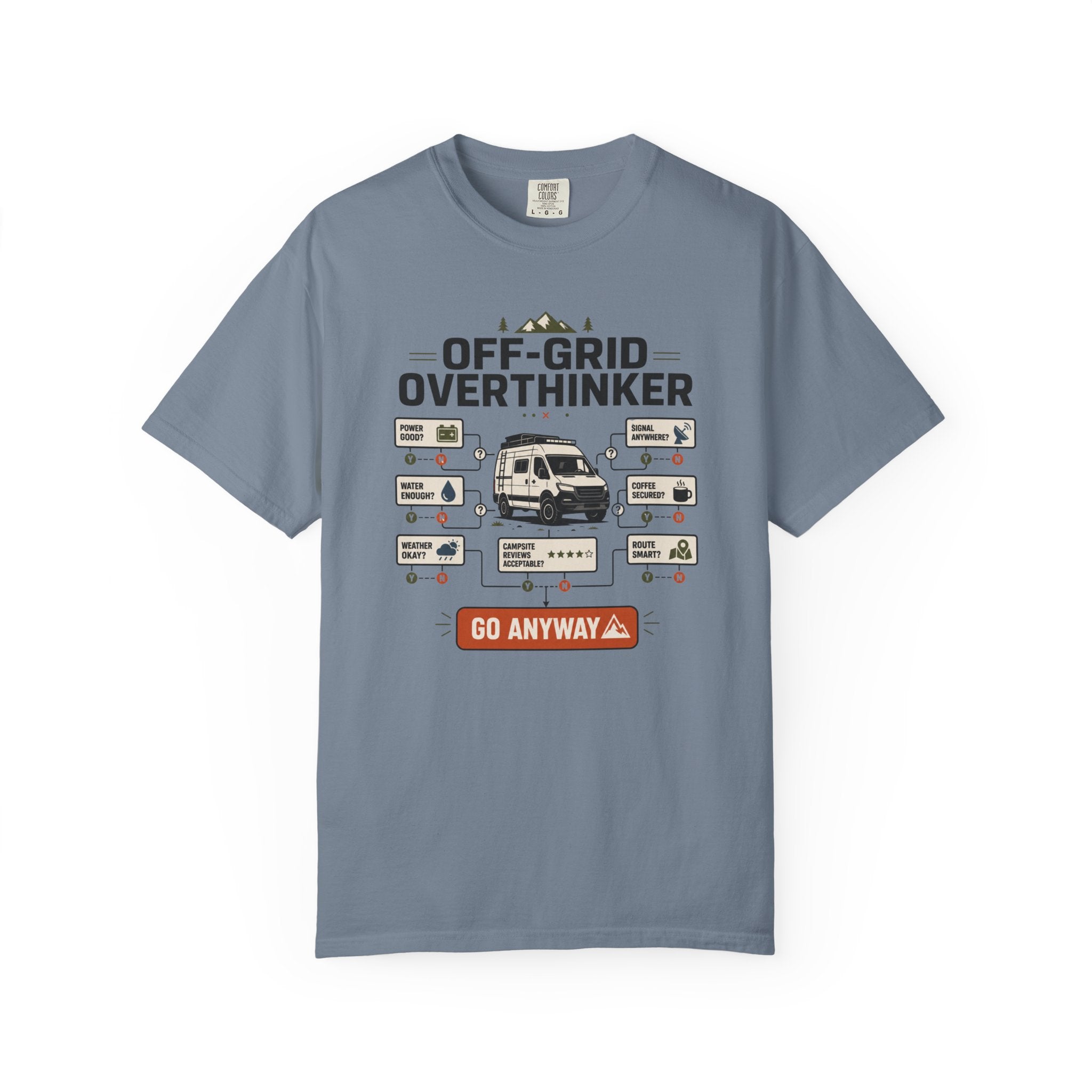 Off Grid Overthinker - T-Shirt