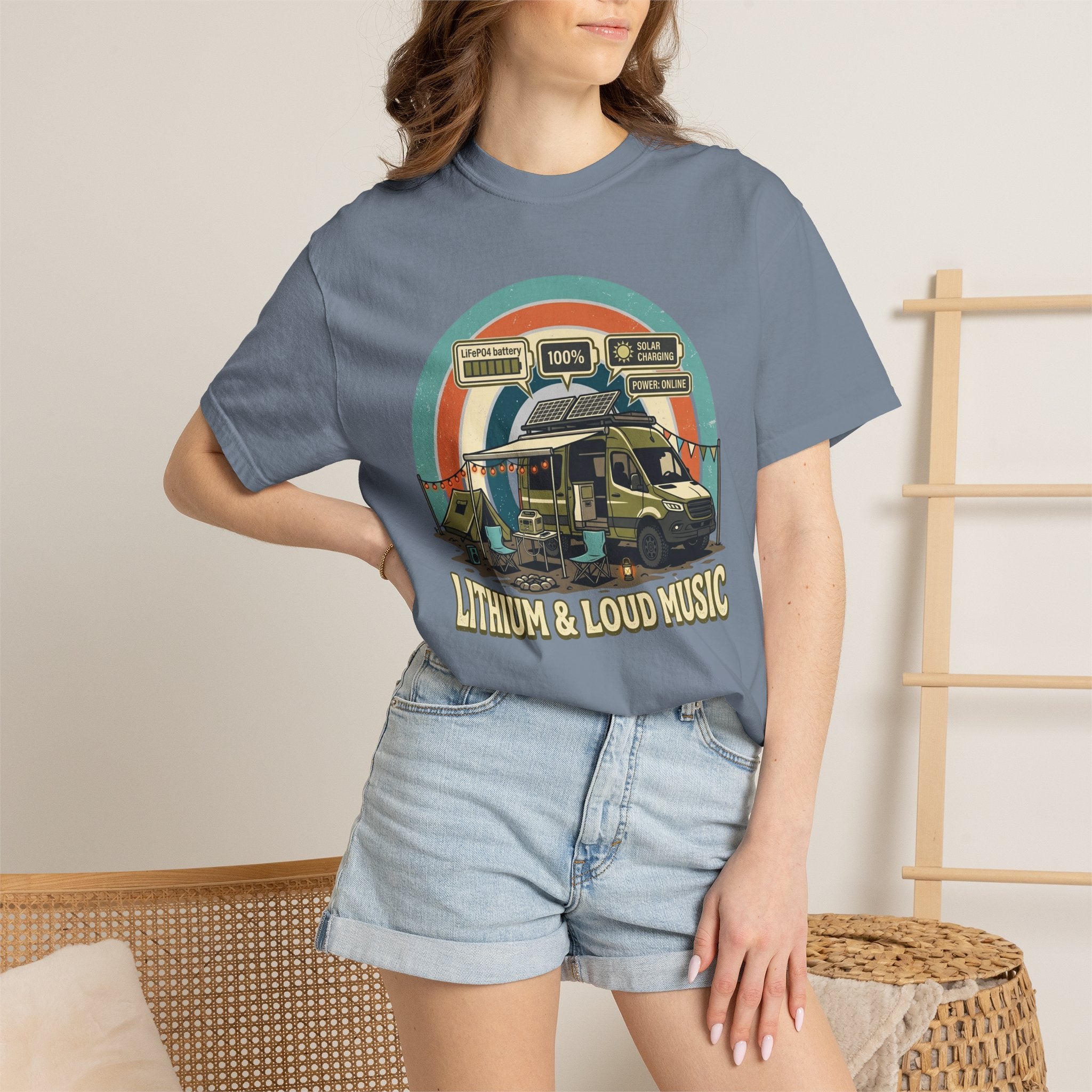 Lithium and Loud Music - T-Shirt