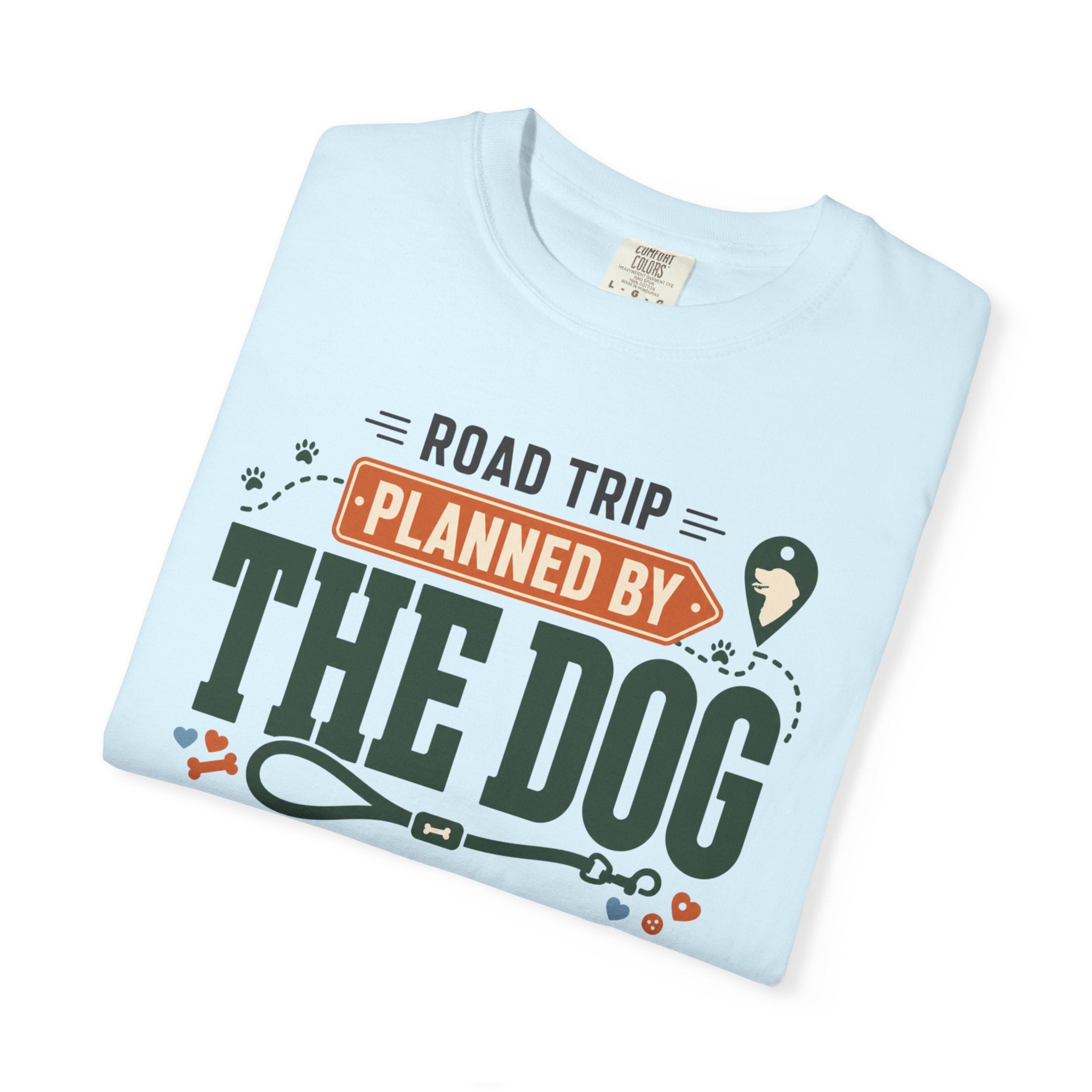 Road Trip Planned By The Dog - T-Shirt