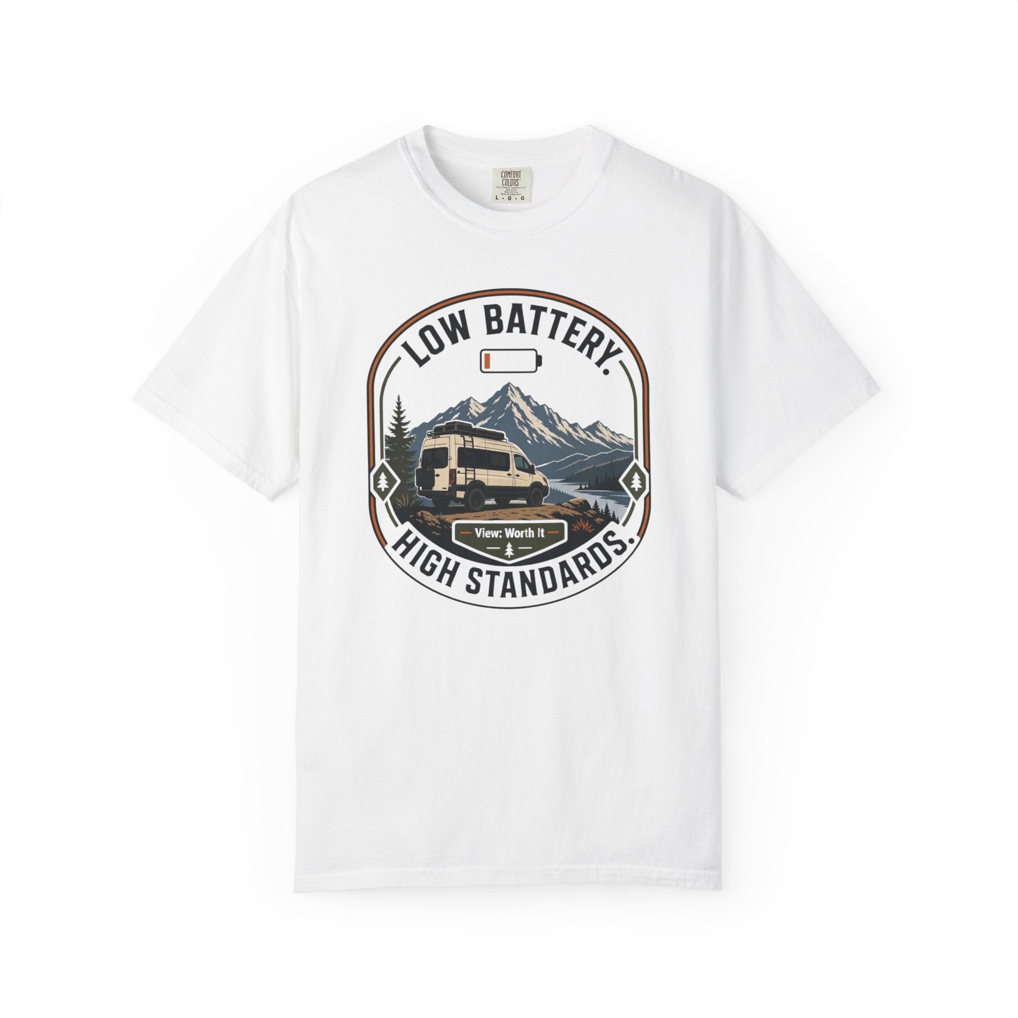 Low Battery High Standards - T-Shirt