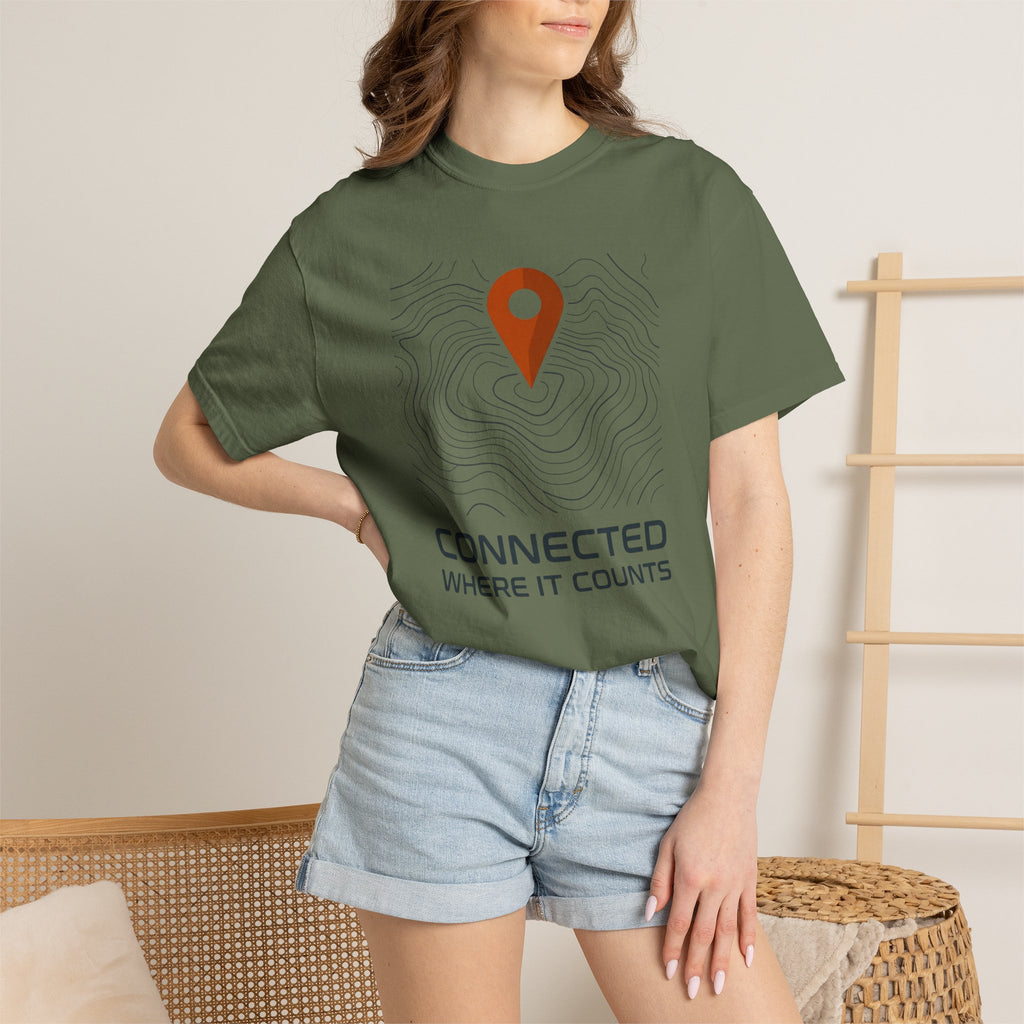 Connected Where It Counts - T-Shirt
