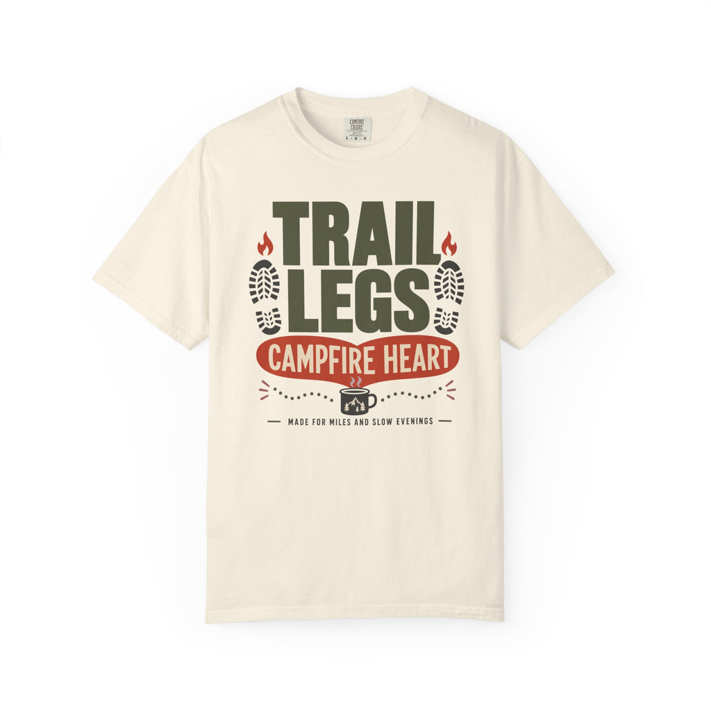 Trail Legs Campfire Heart - T-Shirt