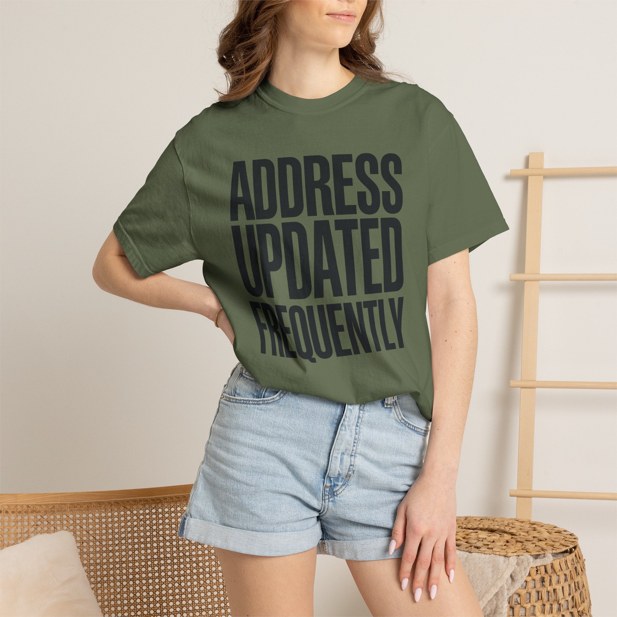 Address Updated Frequently - T-Shirt