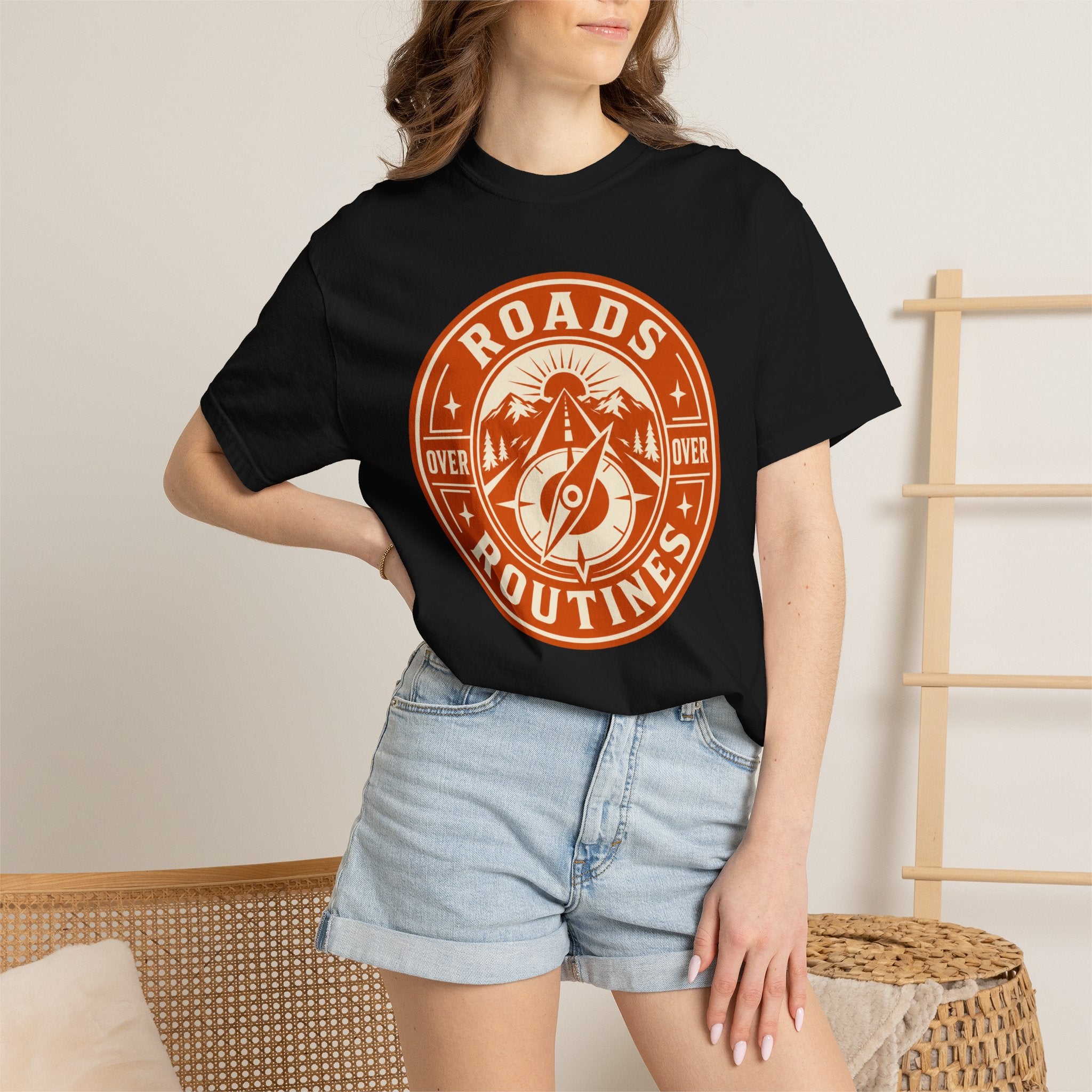 Roads Over Routines - T-Shirt