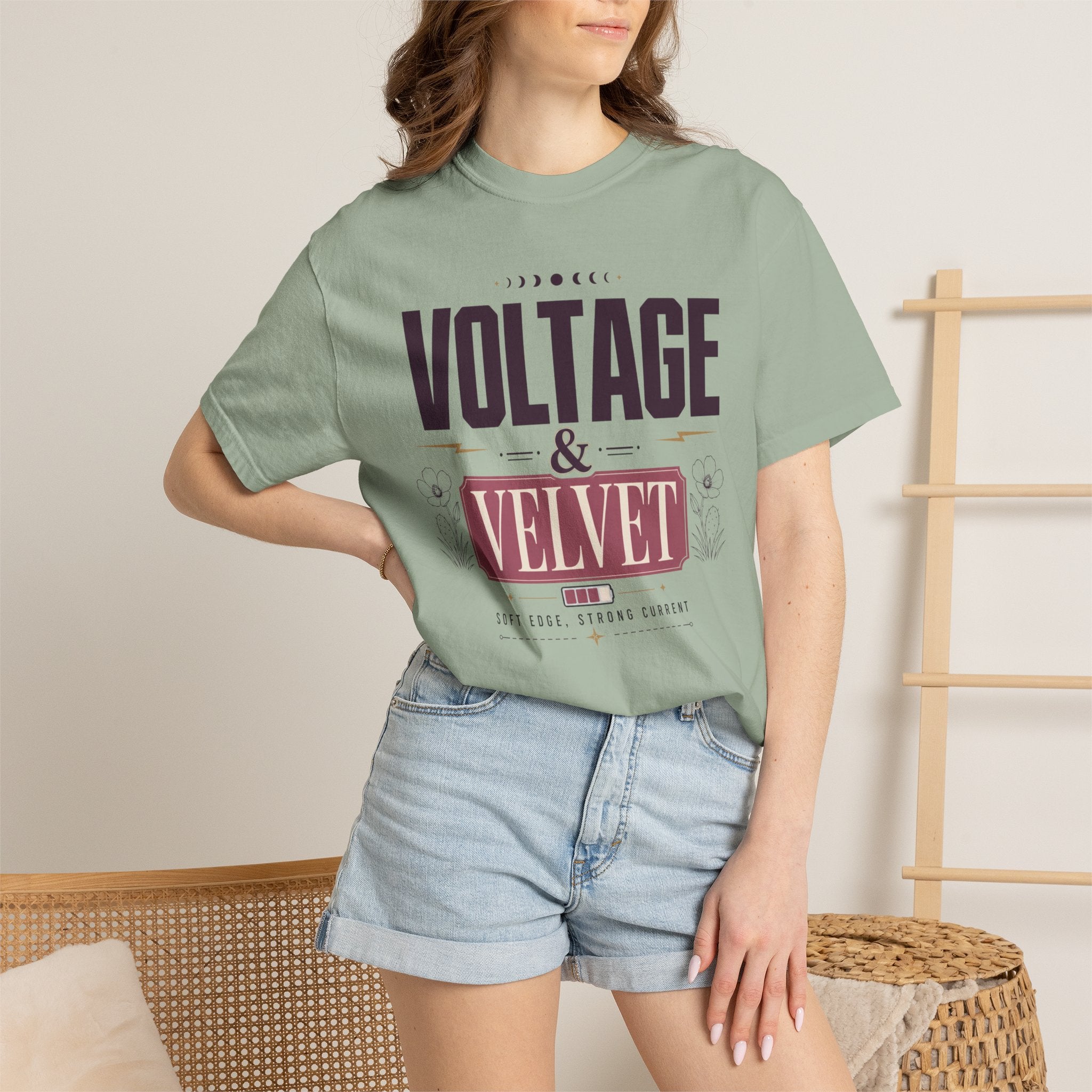 Voltage And Velvet - T-Shirt