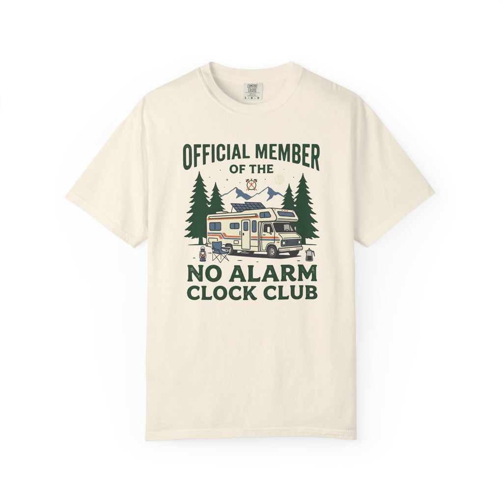 No Alarm Clock Club - T-Shirt