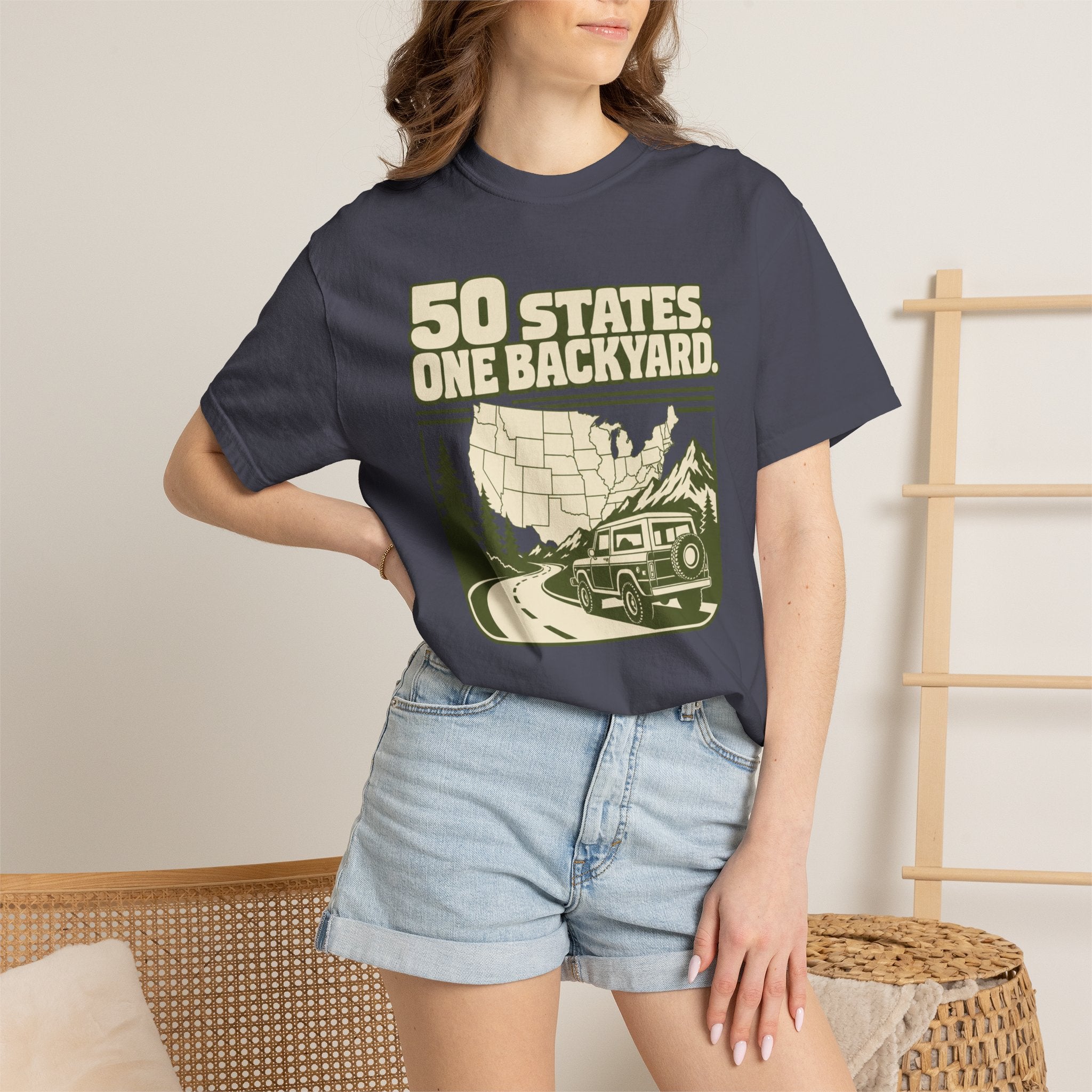 50 States One Backyard - T-Shirt