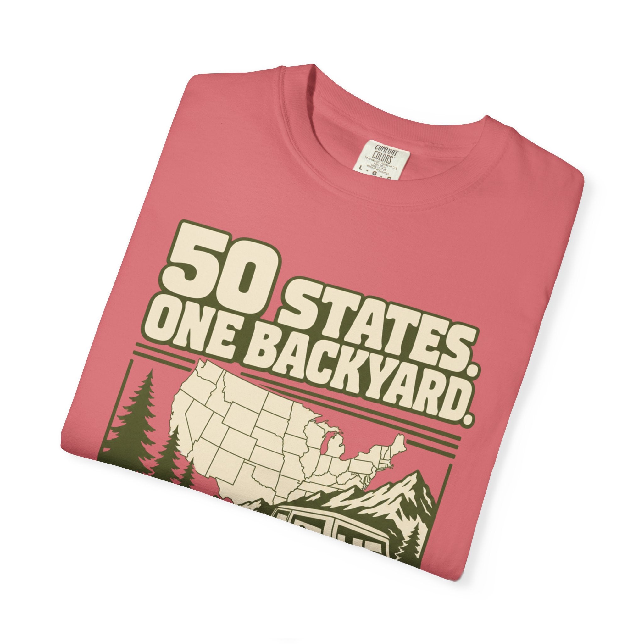 50 States One Backyard - T-Shirt