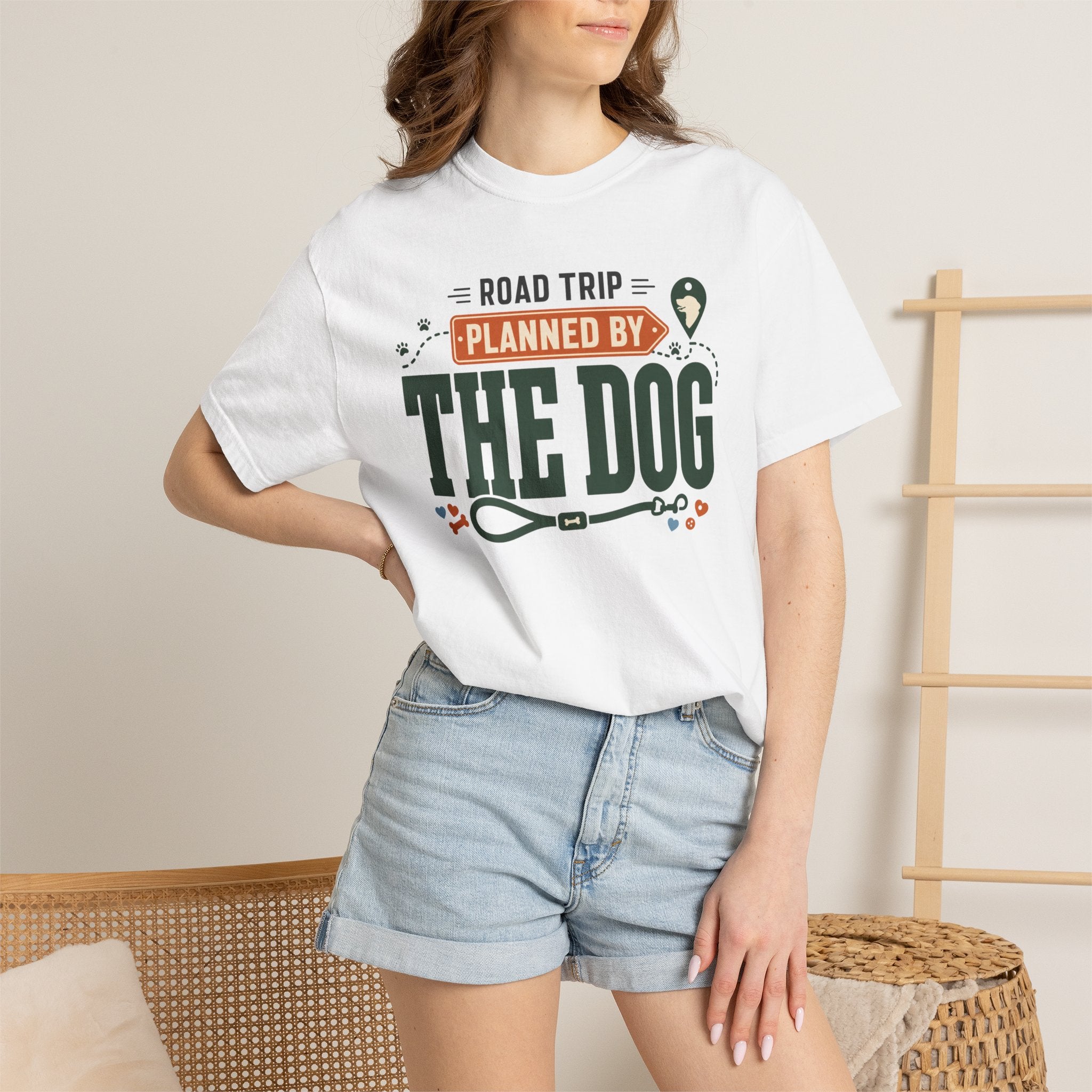 Road Trip Planned By The Dog - T-Shirt
