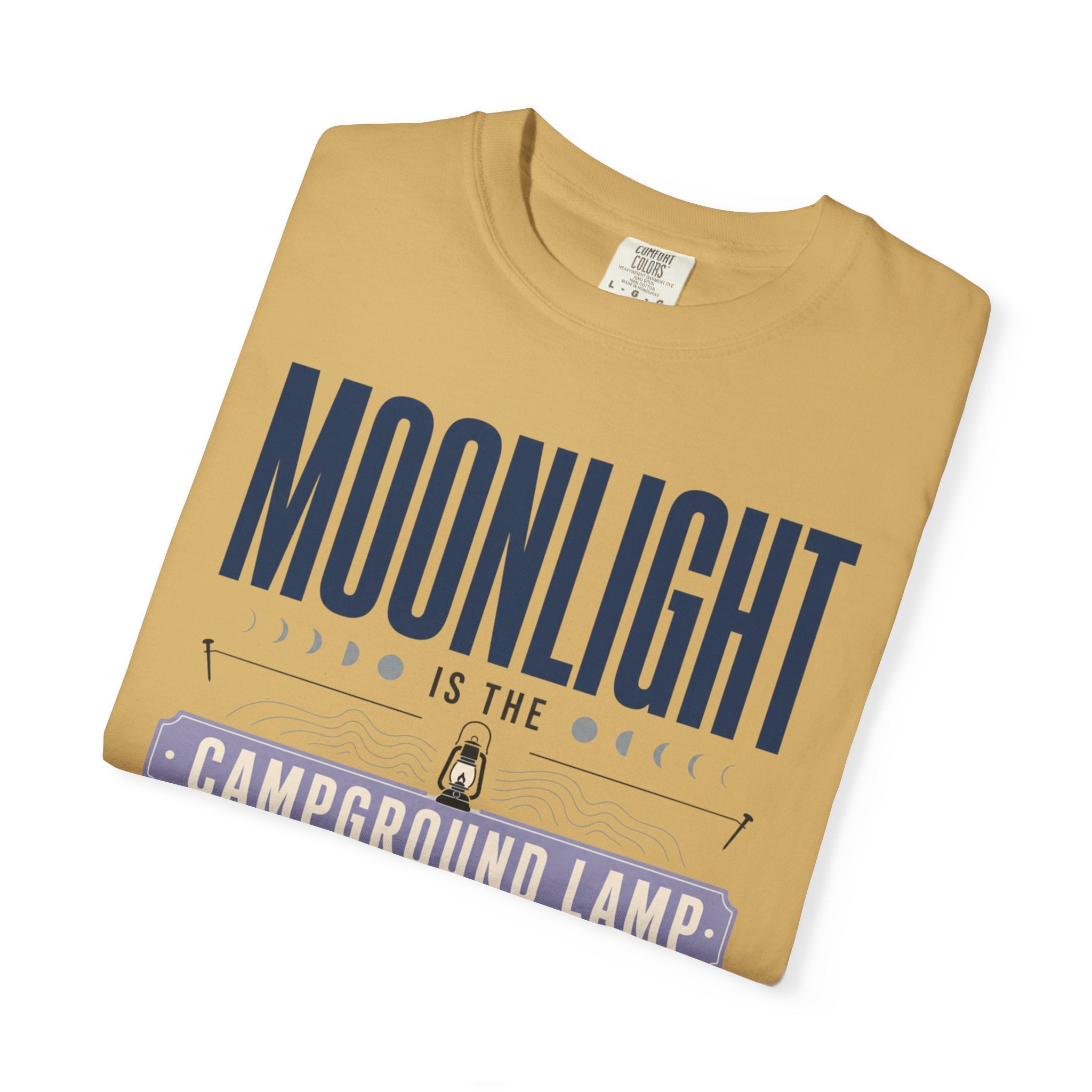 Moonlight Is The Campground Lamp - T-Shirt