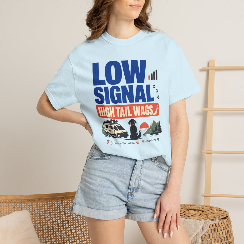 Low Signal High Tail Wags - T-Shirt