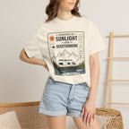 Powered By Sunlight And Overthinking - T-Shirt