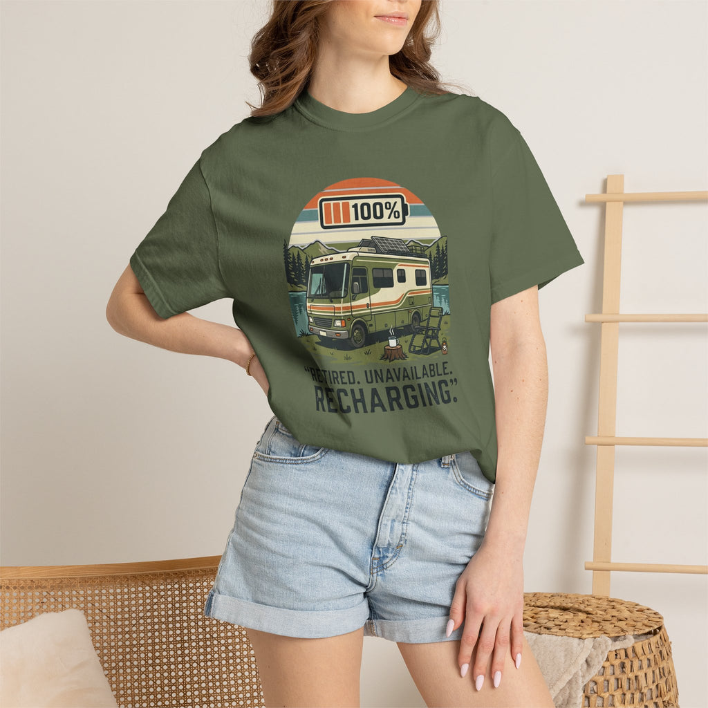 Retired Unavailable Recharging - T-Shirt