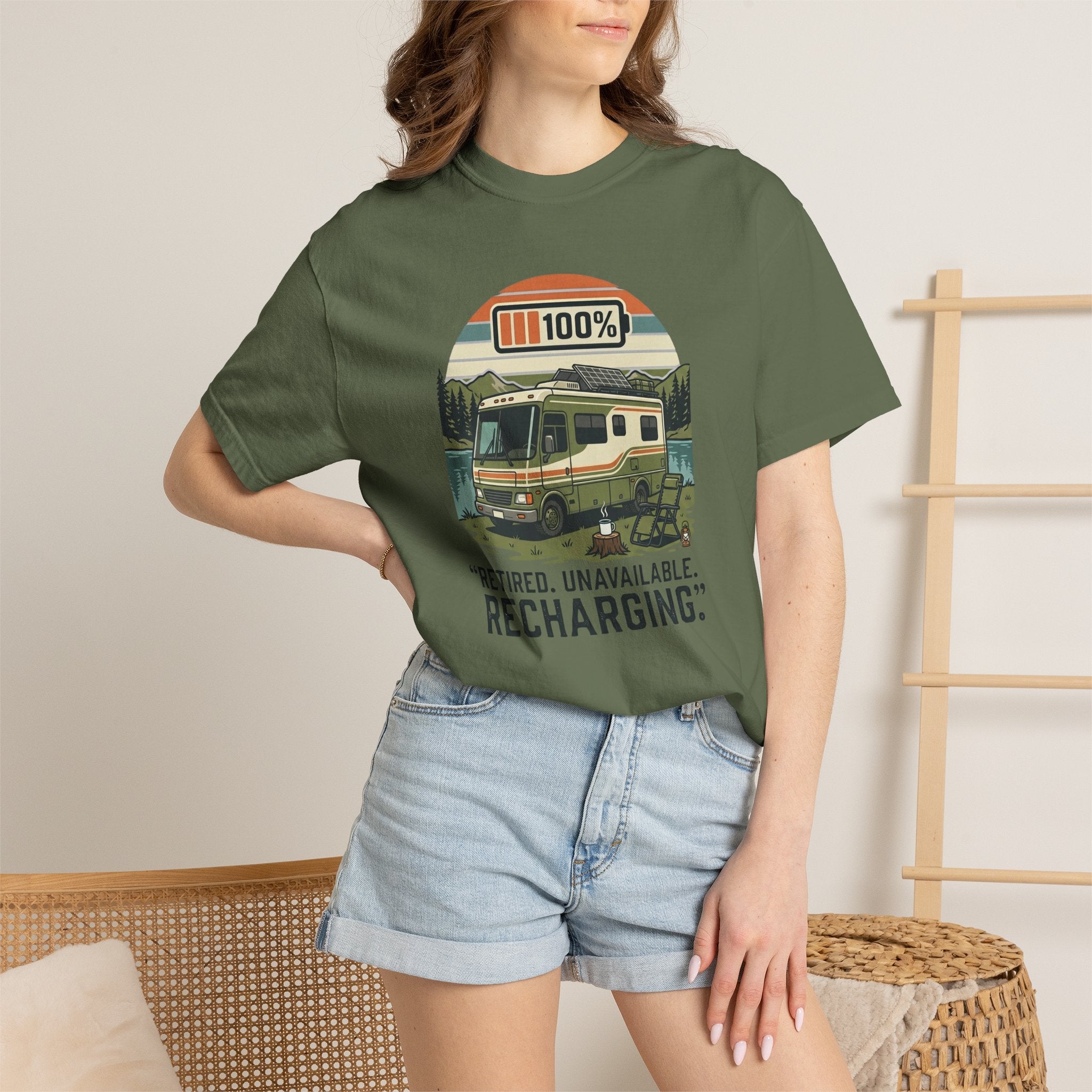 Retired Unavailable Recharging - T-Shirt