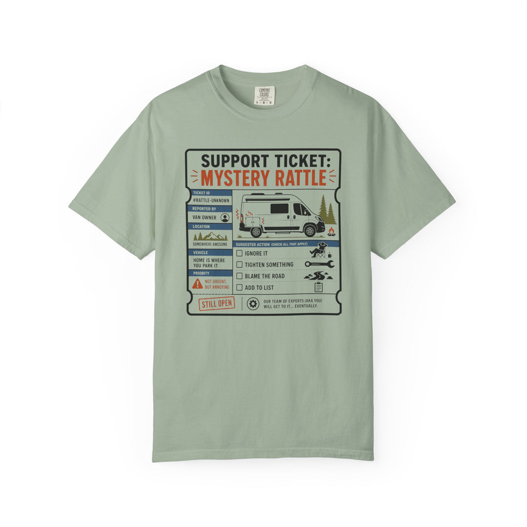 Support Ticket Mystery Rattle - T-Shirt