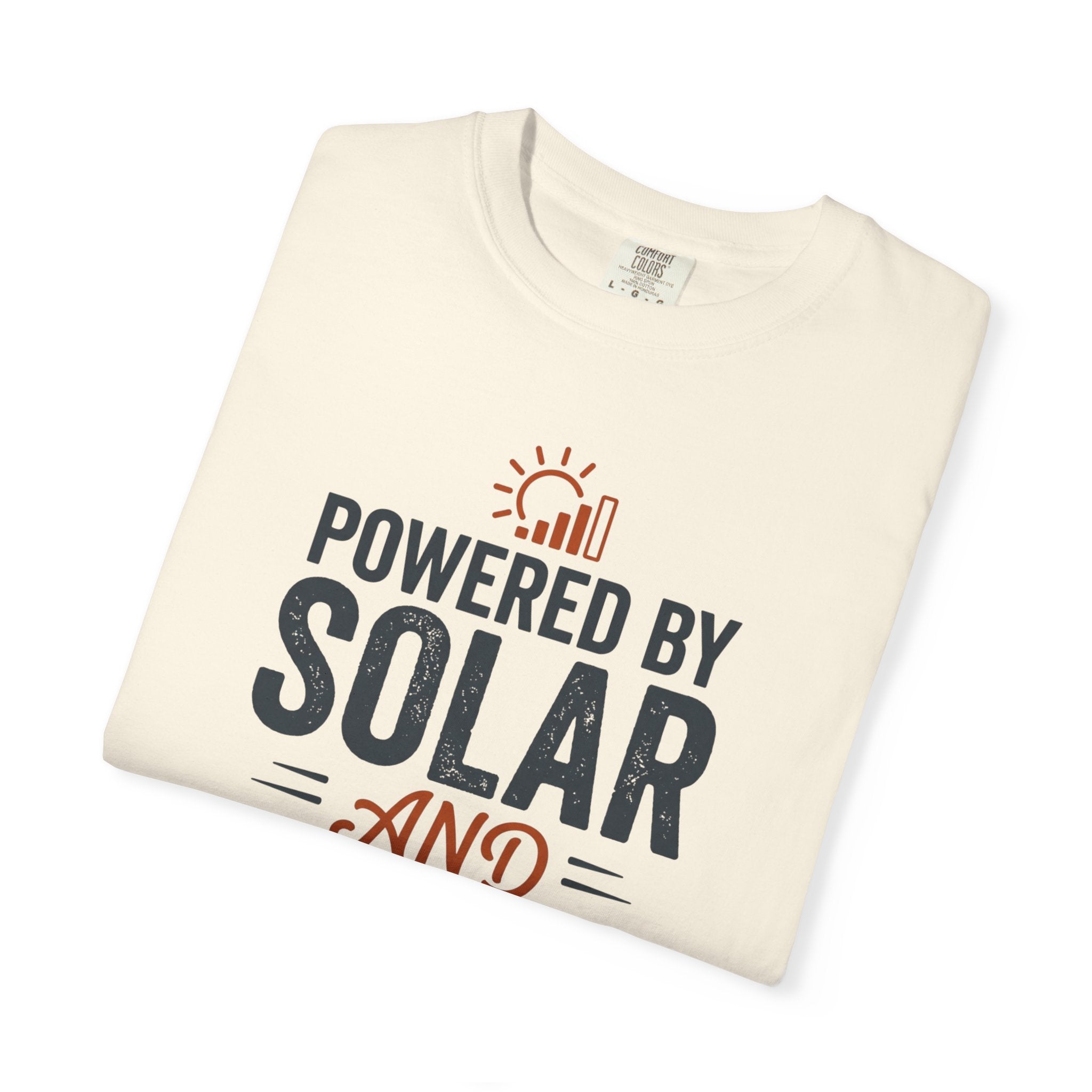 Powered By Solar And Poor Cell Service - T-Shirt