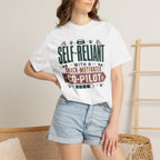 Self Reliant With A Snack Motivated Co Pilot - T-Shirt