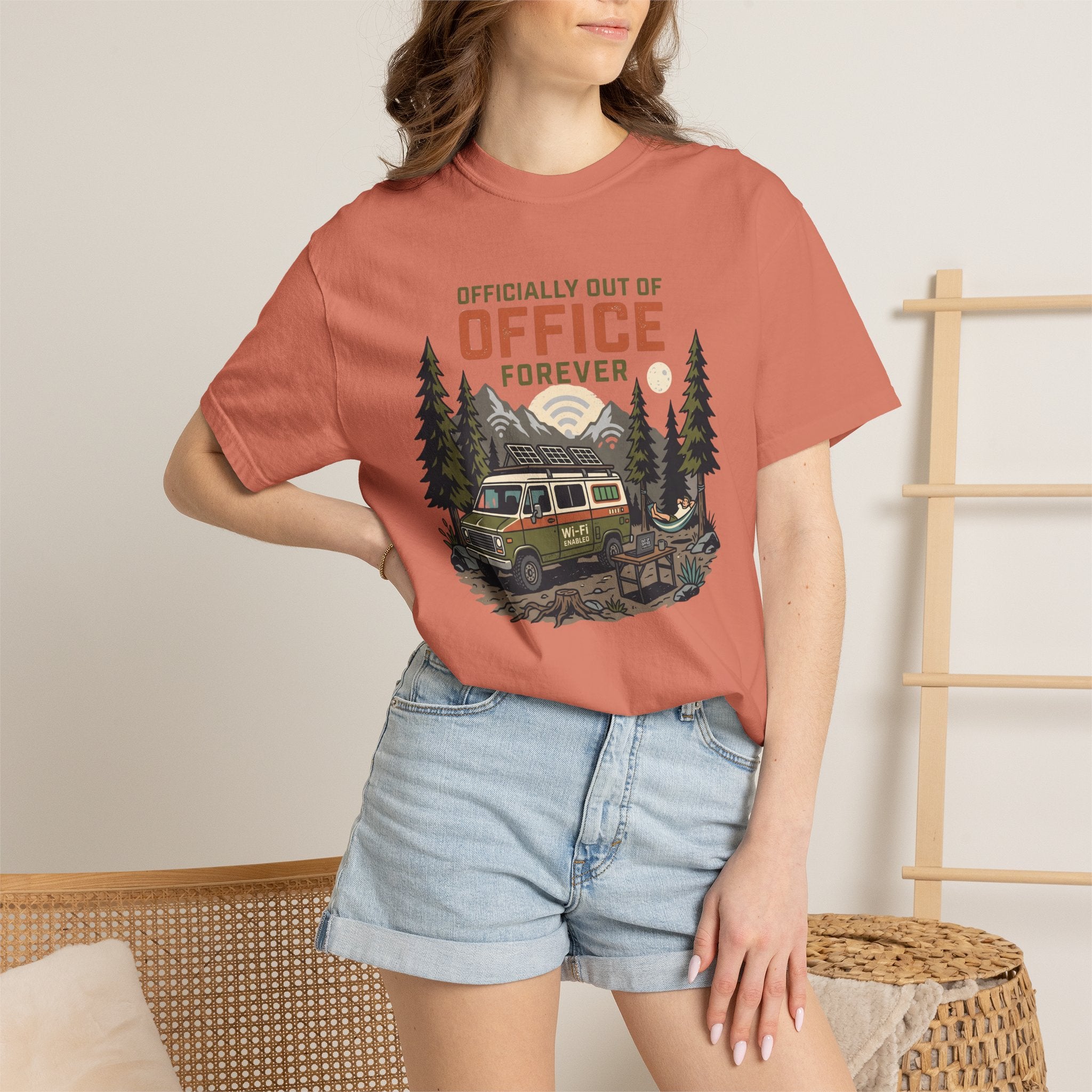 Officially Out Of Office Forever - T-Shirt