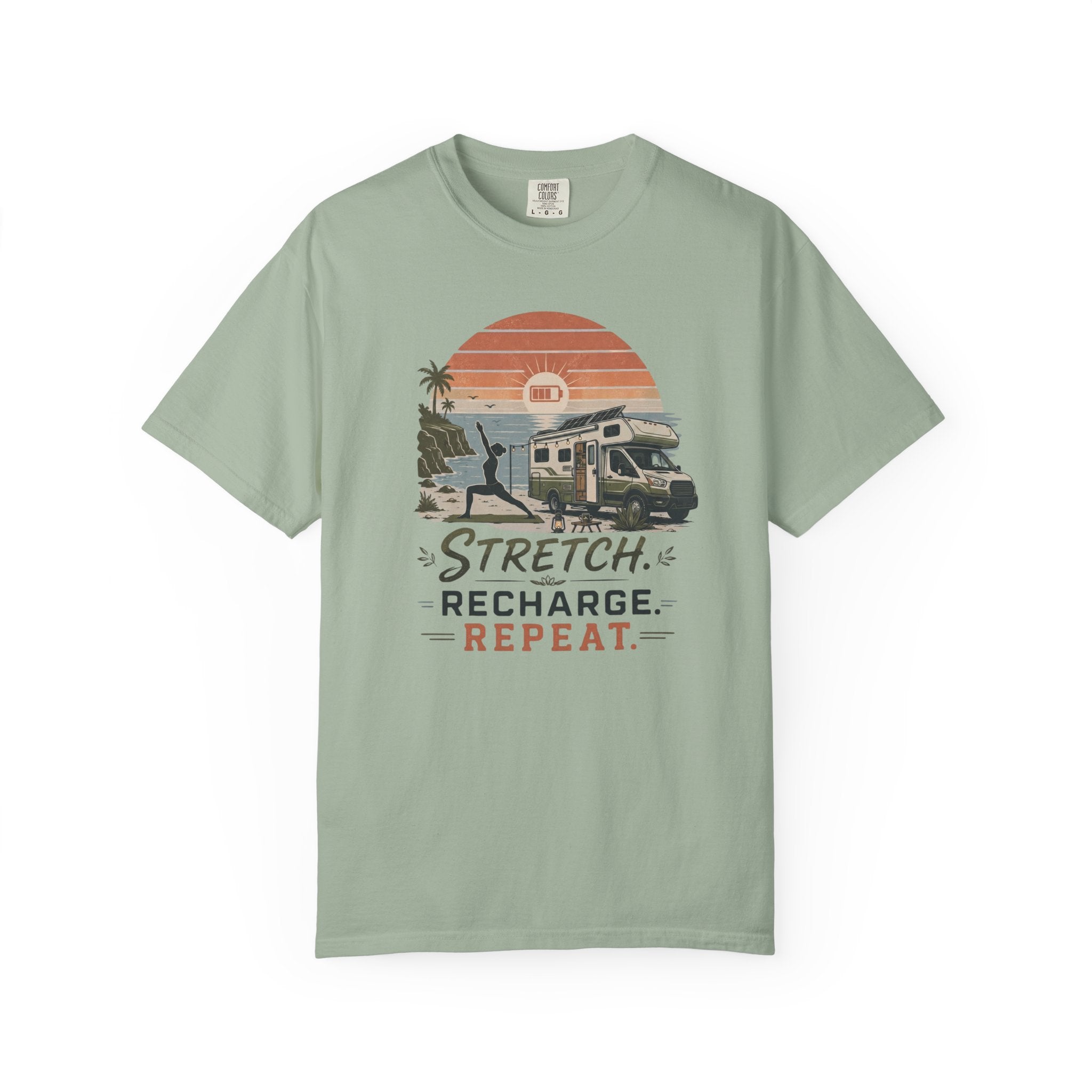 Stretch Recharge Repeat - T-Shirt
