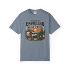 Fuelled By Espresso and Solar Panels - T-Shirt