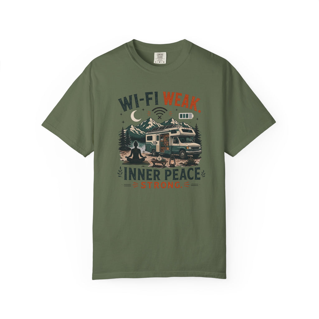 Wi-Fi Weak Inner Peace Strong - T-Shirt